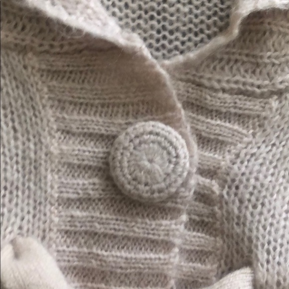 Small Sisley alpaca pale pink sweater - Picture 4 of 7